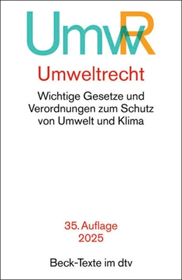 Abbildung von Umweltrecht | 35. Auflage | 2025 | beck-shop.de