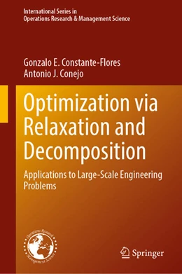 Abbildung von Constante-Flores / Conejo | Optimization via Relaxation and Decomposition | 1. Auflage | 2025 | beck-shop.de