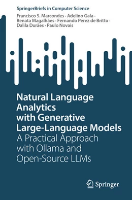 Abbildung von Marcondes / Gala | Natural Language Analytics with Generative Large-Language Models | 1. Auflage | 2025 | beck-shop.de