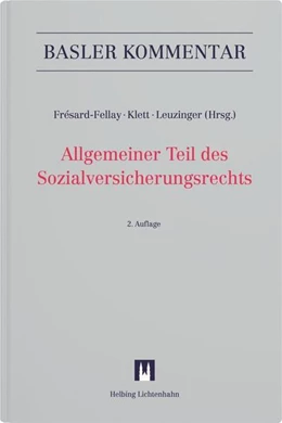 Abbildung von Frésard-Fellay / Klett | Allgemeiner Teil des Sozialversicherungsrechts (ATSG) | 2. Auflage | 2025 | beck-shop.de