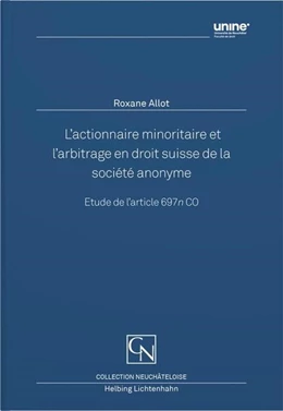 Abbildung von Allot | L’actionnaire minoritaire et l’arbitrage en droit suisse de la société anonyme | 1. Auflage | 2025 | beck-shop.de