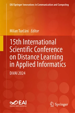 Abbildung von Turcáni | 15th International Scientific Conference on Distance Learning in Applied Informatics | 1. Auflage | 2025 | beck-shop.de