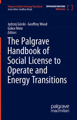 Abbildung von Górski / Wood | The Palgrave Handbook of Social License to Operate and Energy Transitions | 1. Auflage | 2026 | beck-shop.de