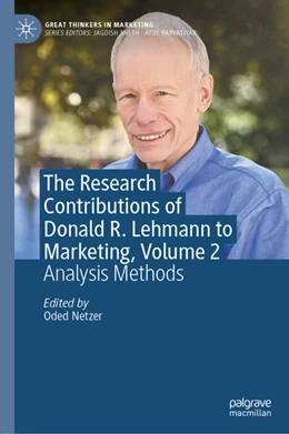 Abbildung von Netzer | The Research Contributions of Donald R. Lehmann to Marketing, Volume 2 | 1. Auflage | 2025 | beck-shop.de