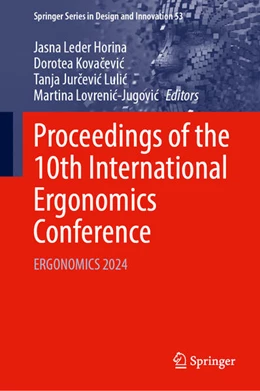 Abbildung von Leder Horina / Kovacevic | Proceedings of the 10th International Ergonomics Conference | 1. Auflage | 2025 | beck-shop.de