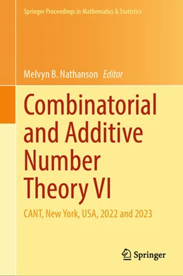 Abbildung von Nathanson | Combinatorial and Additive Number Theory VI | 1. Auflage | 2025 | beck-shop.de