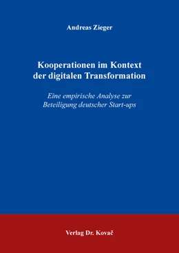 Abbildung von Zieger | Kooperationen im Kontext der digitalen Transformation | 1. Auflage | 2025 | 225 | beck-shop.de