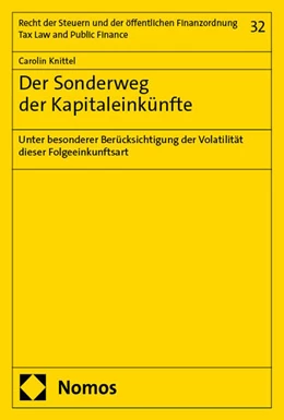 Abbildung von Knittel | Der Sonderweg der Kapitaleinkünfte | 1. Auflage | 2025 | 32 | beck-shop.de