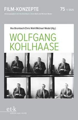 Abbildung von Brombach / Wahl | FILM-KONZEPTE 75 - Wolfgang Kohlhaase | 1. Auflage | 2025 | beck-shop.de
