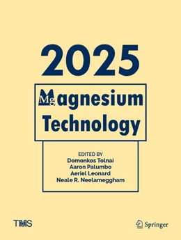Abbildung von Tolnai / Palumbo | Magnesium Technology 2025 | 1. Auflage | 2025 | beck-shop.de