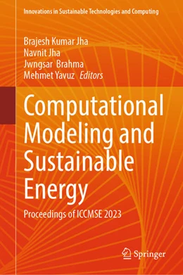Abbildung von Jha / Brahma | Computational Modeling and Sustainable Energy | 1. Auflage | 2025 | beck-shop.de