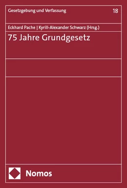 Abbildung von Pache / Schwarz | 75 Jahre Grundgesetz | 1. Auflage | 2025 | beck-shop.de