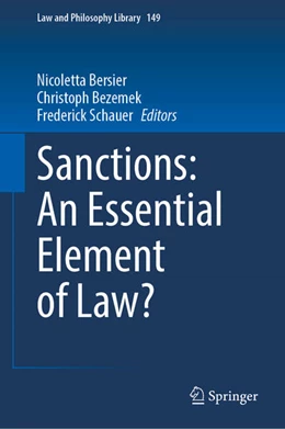 Abbildung von Bersier / Bezemek | Sanctions: An Essential Element of Law? | 1. Auflage | 2025 | beck-shop.de