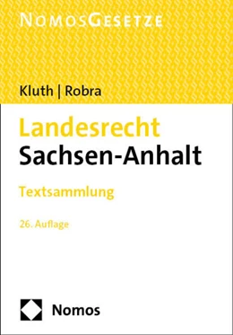 Abbildung von Kluth / Robra | Landesrecht Sachsen-Anhalt | 26. Auflage | 2025 | beck-shop.de