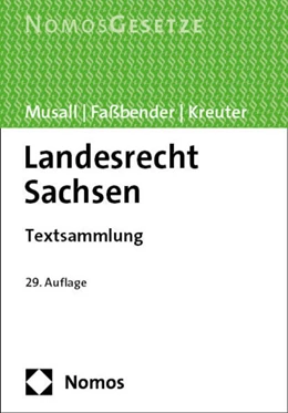 Abbildung von Musall / Faßbender | Landesrecht Sachsen | 29. Auflage | 2025 | beck-shop.de