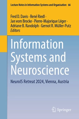 Abbildung von Davis / Riedl | Information Systems and Neuroscience | 1. Auflage | 2025 | beck-shop.de