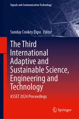 Abbildung von Ekpo | The Third International Adaptive and Sustainable Science, Engineering and Technology | 1. Auflage | 2025 | beck-shop.de