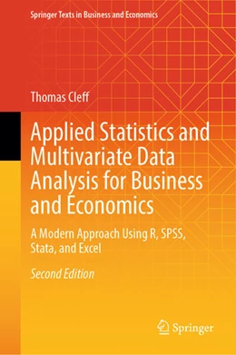 Abbildung von Cleff | Applied Statistics and Multivariate Data Analysis for Business and Economics | 2. Auflage | 2025 | beck-shop.de