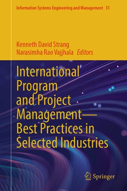 Abbildung von Strang / Vajjhala | International Program and Project Management - Best Practices in Selected Industries | 1. Auflage | 2025 | beck-shop.de