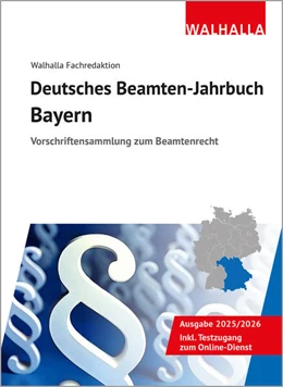 Abbildung von Walhalla Fachredaktion | Deutsches Beamten-Jahrbuch Bayern 2025 | 17. Auflage | 2025 | beck-shop.de