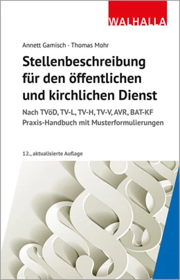Abbildung von Gamisch / Mohr | Stellenbeschreibung für den öffentlichen und kirchlichen Dienst | 12. Auflage | 2025 | beck-shop.de