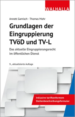 Abbildung von Gamisch / Mohr | Grundlagen der Eingruppierung TVöD und TV-L | 9. Auflage | 2025 | beck-shop.de