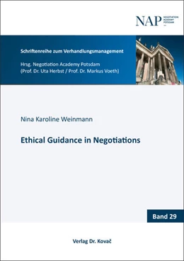 Abbildung von Weinmann | Ethical Guidance in Negotiations | 1. Auflage | 2025 | 29 | beck-shop.de