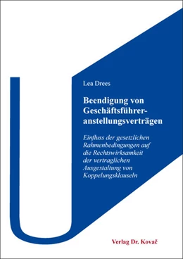 Abbildung von Drees | Beendigung von Geschäftsführeranstellungsverträgen | 1. Auflage | 2025 | 125 | beck-shop.de