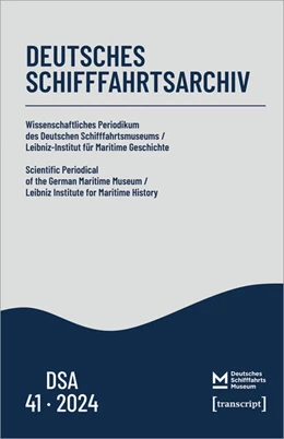 Abbildung von Deutsches Schifffahrtsarchiv 41, 2024 | 1. Auflage | 2024 | beck-shop.de