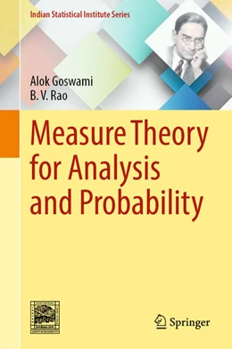 Abbildung von Goswami / Rao | Measure Theory for Analysis and Probability | 1. Auflage | 2025 | beck-shop.de