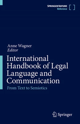 Abbildung von Wagner | International Handbook of Legal Language and Communication | 1. Auflage | 2028 | beck-shop.de