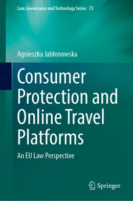 Abbildung von Jablonowska | Consumer Protection and Online Travel Platforms | 1. Auflage | 2025 | beck-shop.de
