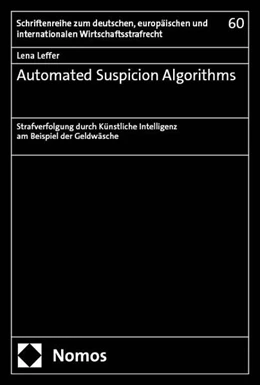 Abbildung von Leffer | Automated Suspicion Algorithms | 1. Auflage | 2025 | 60 | beck-shop.de