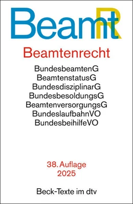 Abbildung von Beamtenrecht | 38. Auflage | 2025 | beck-shop.de
