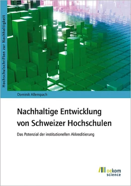 Abbildung von Allenspach | Nachhaltige Entwicklung von Schweizer Hochschulen | 1. Auflage | 2025 | beck-shop.de