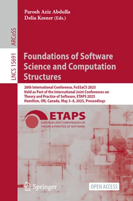 Abbildung von Abdulla / Kesner | Foundations of Software Science and Computation Structures | 1. Auflage | 2025 | beck-shop.de
