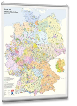 Abbildung von Karte der Stromnetzbetreiber 2025 | 1. Auflage | 2025 | beck-shop.de