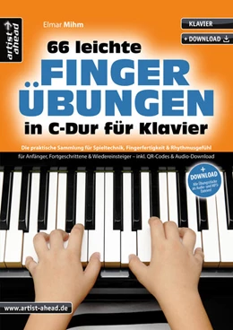 Abbildung von Mihm | 66 leichte Fingerübungen in C-Dur für Klavier | 1. Auflage | 2025 | beck-shop.de