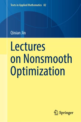Abbildung von Jin | Lectures on Nonsmooth Optimization | 1. Auflage | 2025 | beck-shop.de