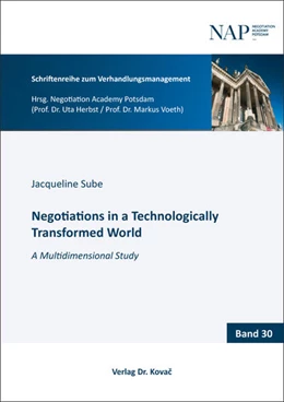Abbildung von Sube | Negotiations in a Technologically Transformed World | 1. Auflage | 2025 | 30 | beck-shop.de