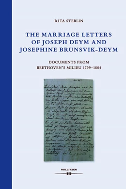 Abbildung von Steblin | The Marriage Letters of Joseph Deym and Josephine Brunsvik-Deym | 1. Auflage | 2025 | beck-shop.de