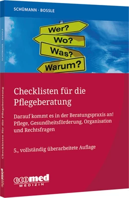 Abbildung von Schümann / Bossle | Checklisten für die Pflegeberatung | 5. Auflage | 2025 | beck-shop.de
