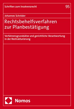 Abbildung von Schröder | Rechtsbehelfsverfahren zur Planbestätigung | 1. Auflage | 2025 | 95 | beck-shop.de