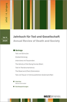 Abbildung von Benkel / Meitzler | Jahrbuch für Tod und Gesellschaft 2025 | 1. Auflage | 2025 | beck-shop.de