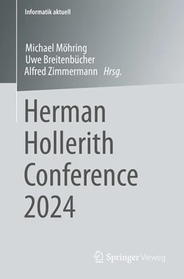 Abbildung von Möhring / Breitenbücher | Herman Hollerith Conference 2024 | 1. Auflage | 2025 | beck-shop.de