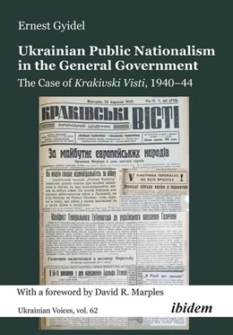 Abbildung von Gyidel | Ukrainian Public Nationalism in the General Government | 1. Auflage | 2025 | beck-shop.de