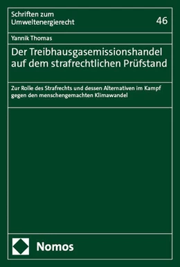 Abbildung von Thomas | Der Treibhausgasemissionshandel auf dem strafrechtlichen Prüfstand | 1. Auflage | 2025 | beck-shop.de