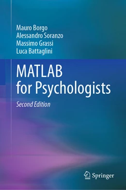 Abbildung von Borgo / Soranzo | MATLAB for Psychologists | 2. Auflage | 2025 | beck-shop.de