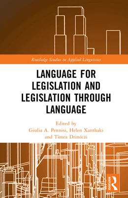 Abbildung von A. Pennisi / Xanthaki | Language for Legislation and Legislation through Language | 1. Auflage | 2025 | beck-shop.de