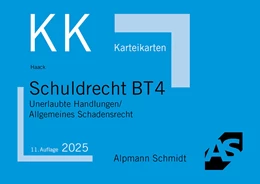 Abbildung von Haack | Karteikarten Schuldrecht BT 4 | 11. Auflage | 2025 | beck-shop.de
